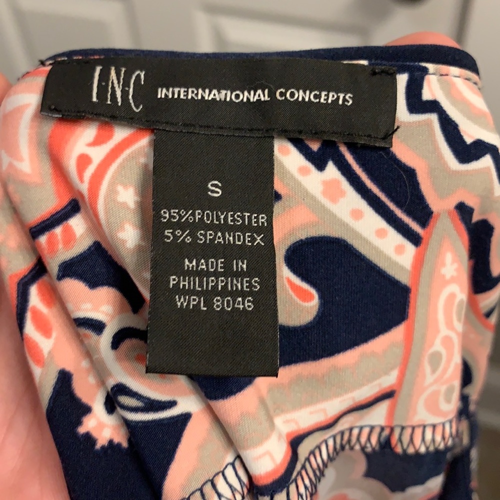 INC International Concepts Abstract Dress - Picture 3 of 5